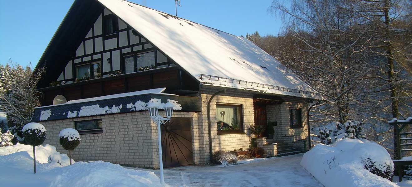 Haus Mühlberger Winter